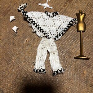 Topper Dawn Doll clothes Dizzy Girl El Poncho with headband